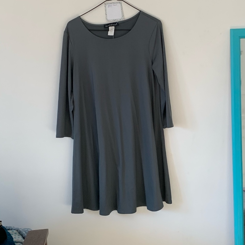 Grey Derek Heart Dress